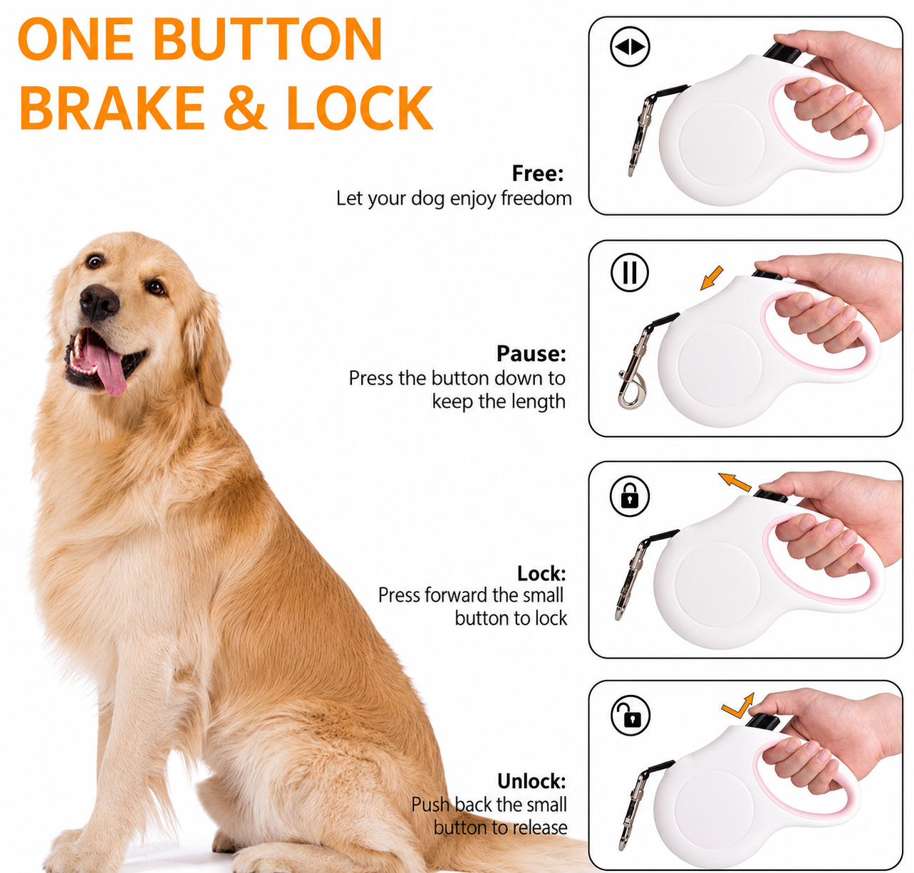 Retractable Dog Leash